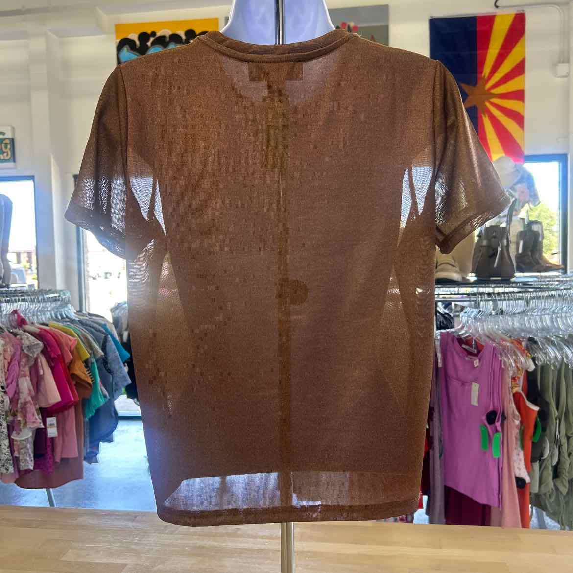 Truth Size S Gold Preloved T-Shirt SS