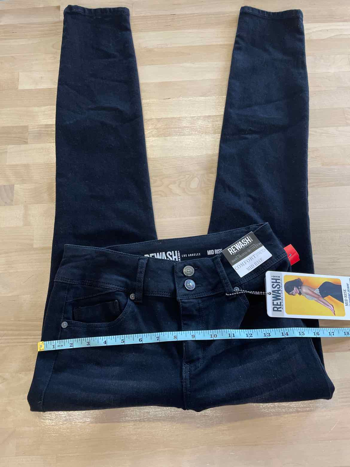 Rewash Size 3 Black Jeans