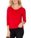 Liverpool Size L Red New Blouse SS