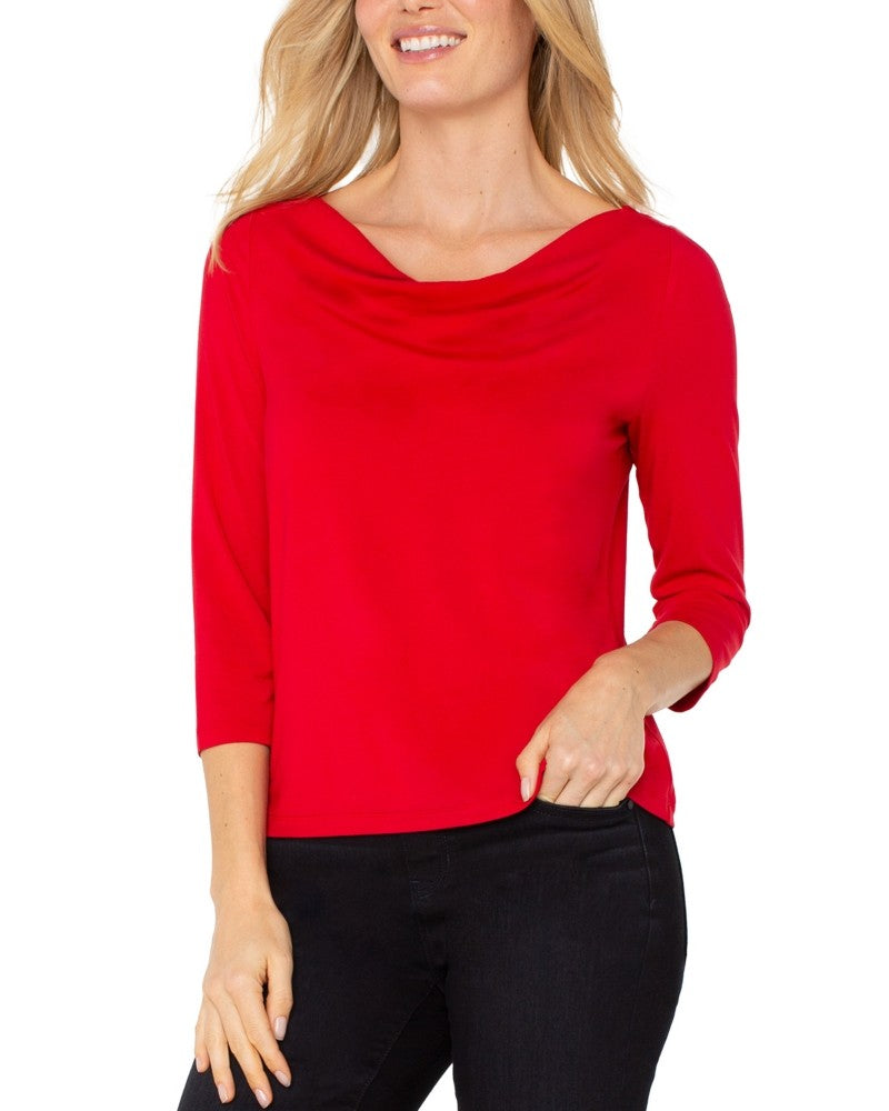 Liverpool Size L Red New Blouse SS