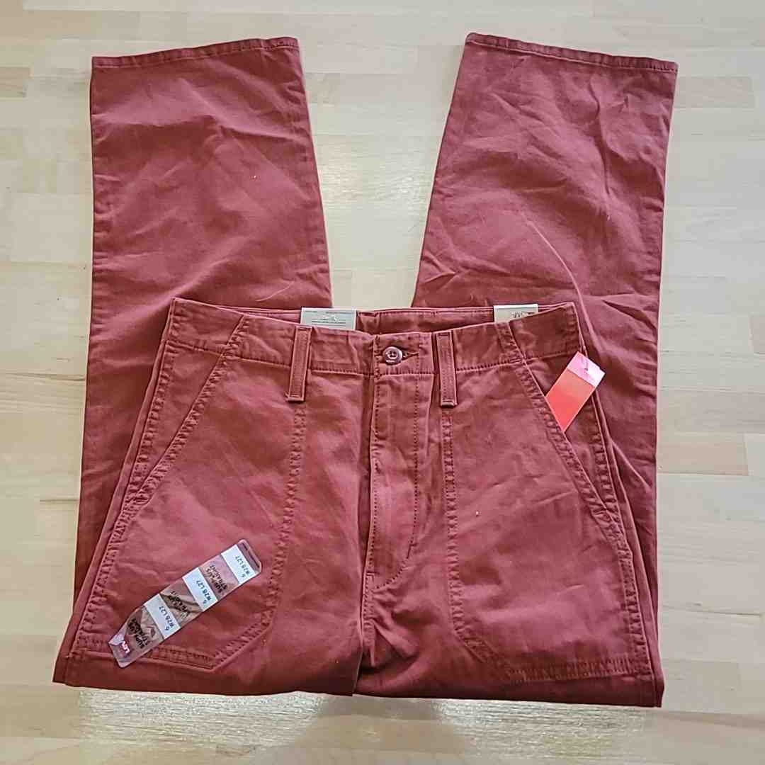Levi Size 28 Orange Jeans