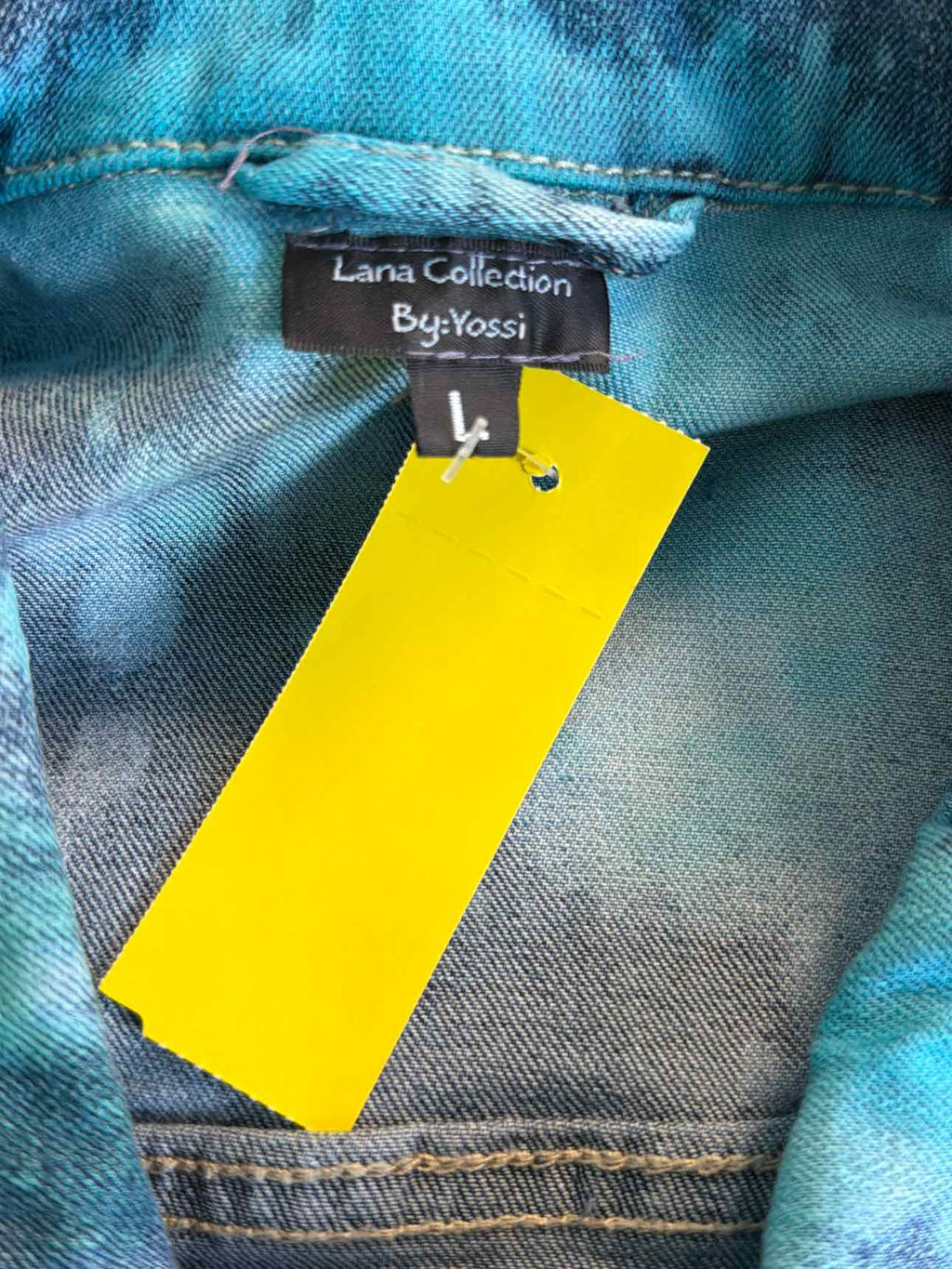 Size L Blue Turquoise Jacket