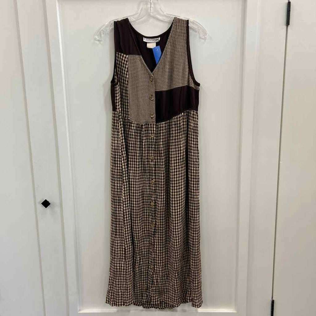 Componix Size L Brown/Tan Preloved Dress