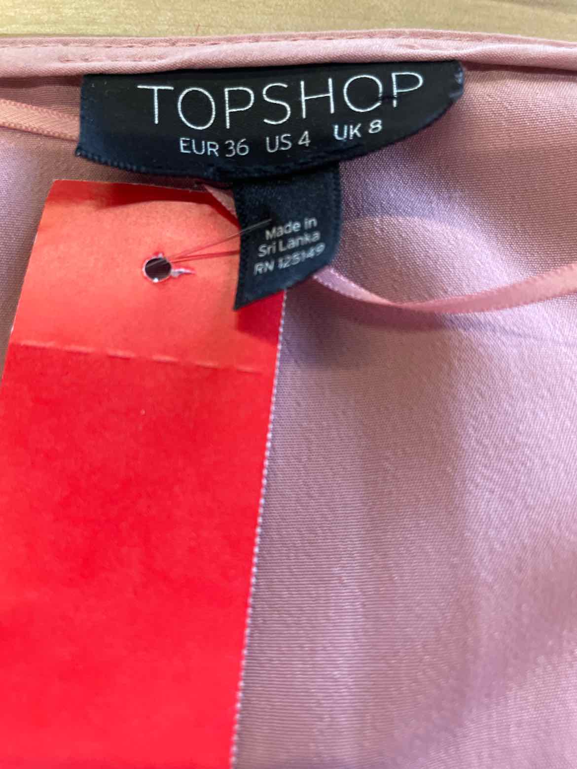 topshop Size 4 Pink Jacket