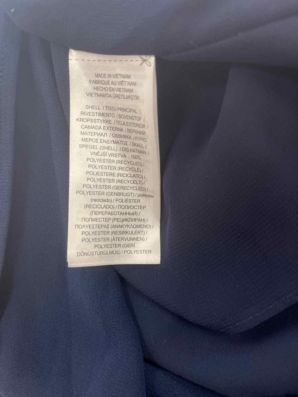 Lauren Ralph Lauren Women's Cape Georgette Gown - Navy