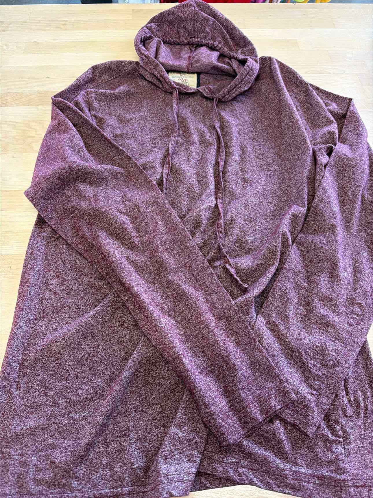 Hudson & Barrow Size L Maroon MENS Long Sleeve Shirt