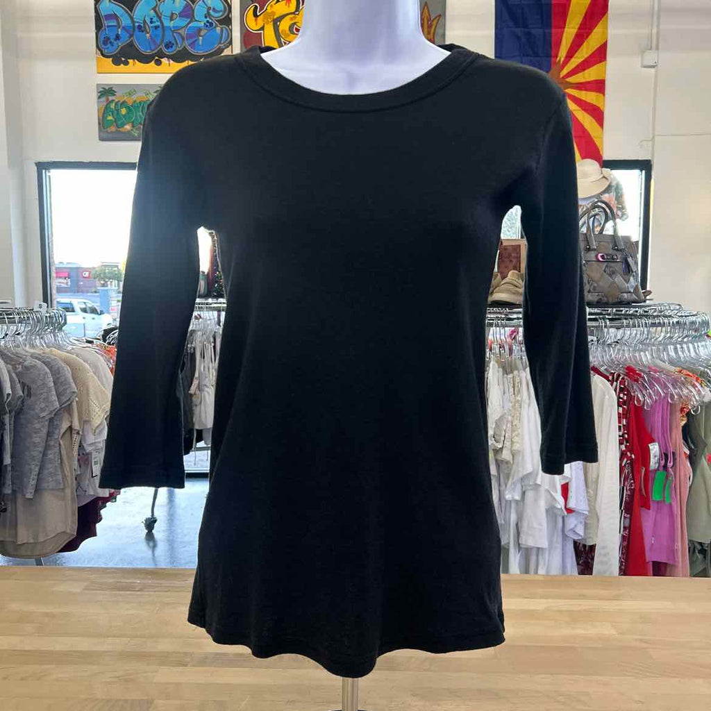 Michael Stars Size OS Black Preloved Longsleeve