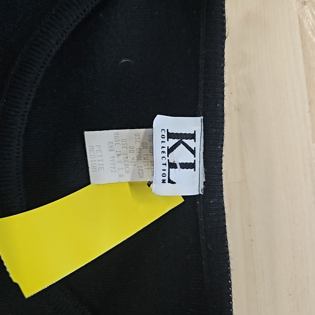 KL Collection Size PM Black Sweater