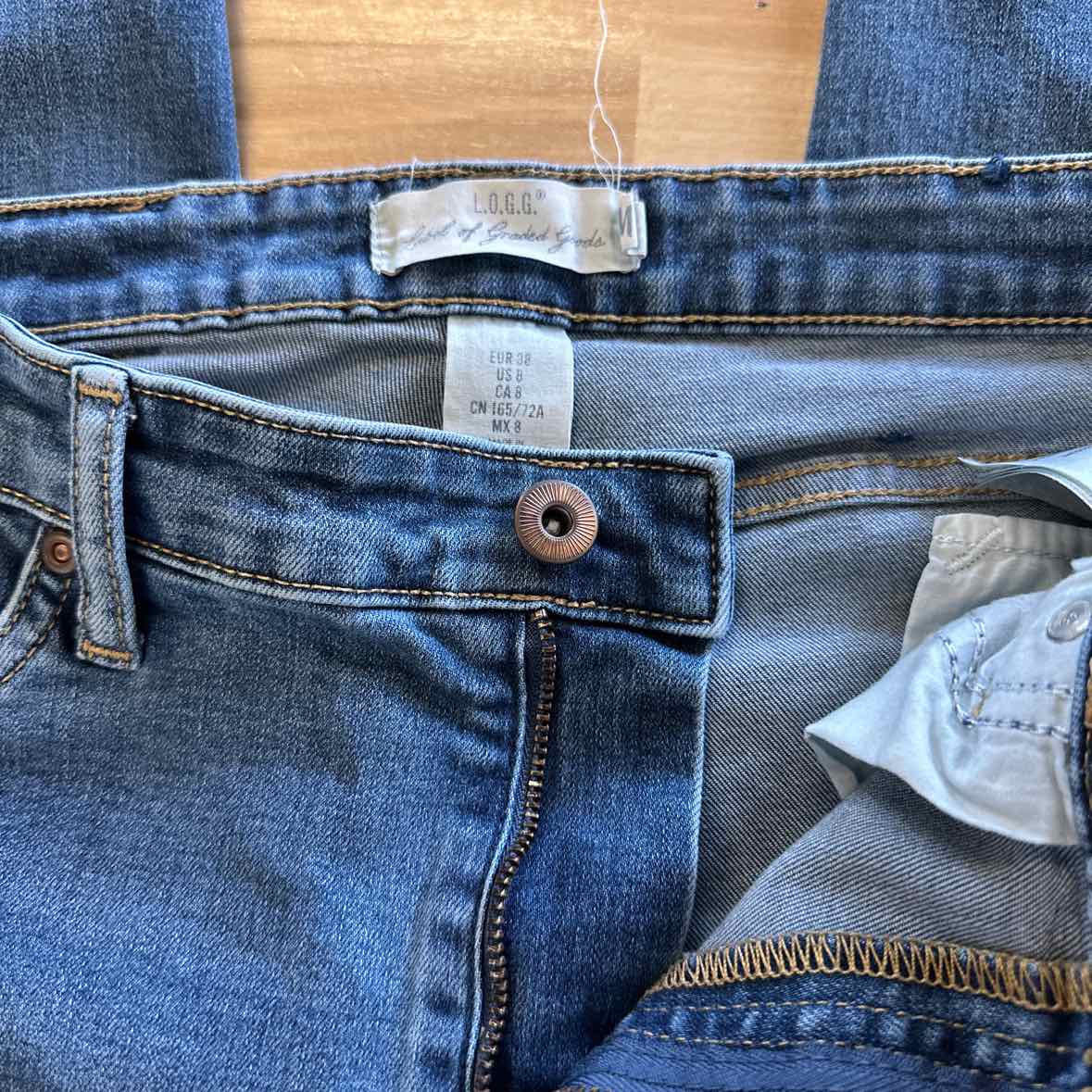 L.O.G.G. Size 8 Denim Jeans
