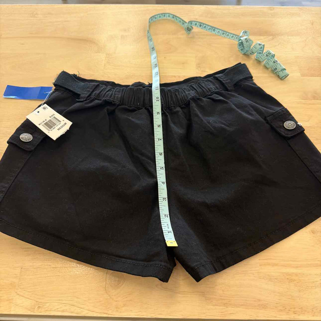 Madden Girl Women Size M Black New Shorts