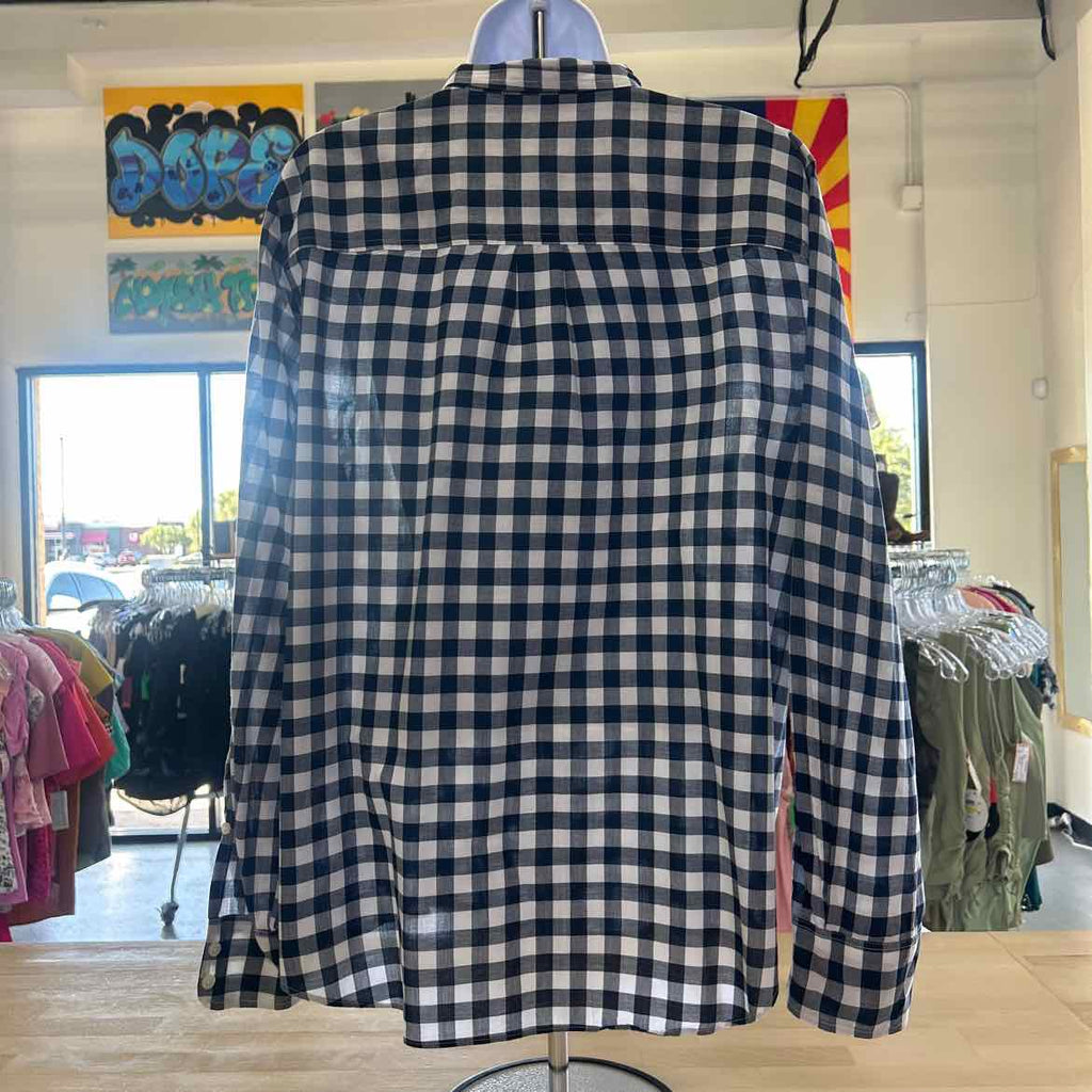 J Crew Size XL Blue Preloved Button Down LS