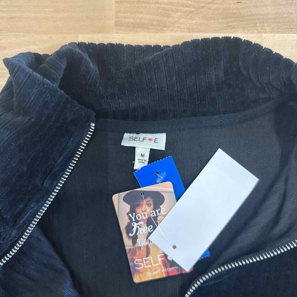 Self E Size M Black Pullover