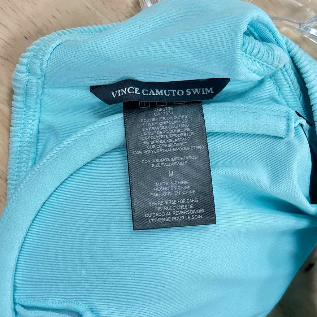 Vince Camuto Textured Ring Bra Top