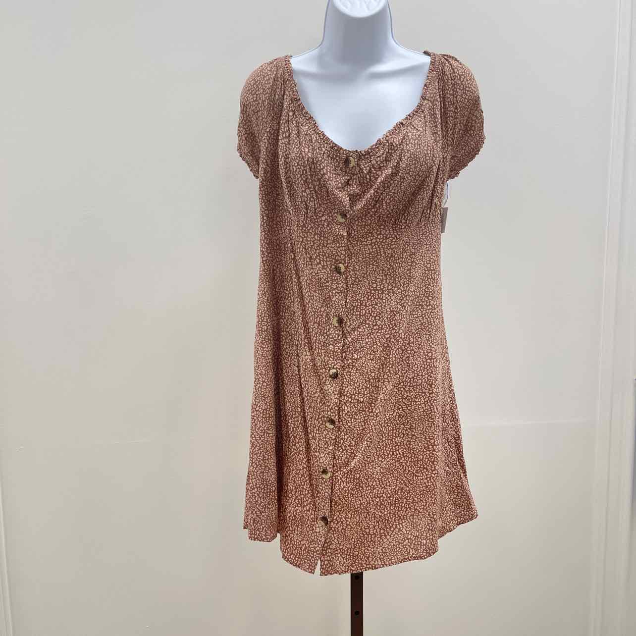 Oneill Size XXL Brown New Dress