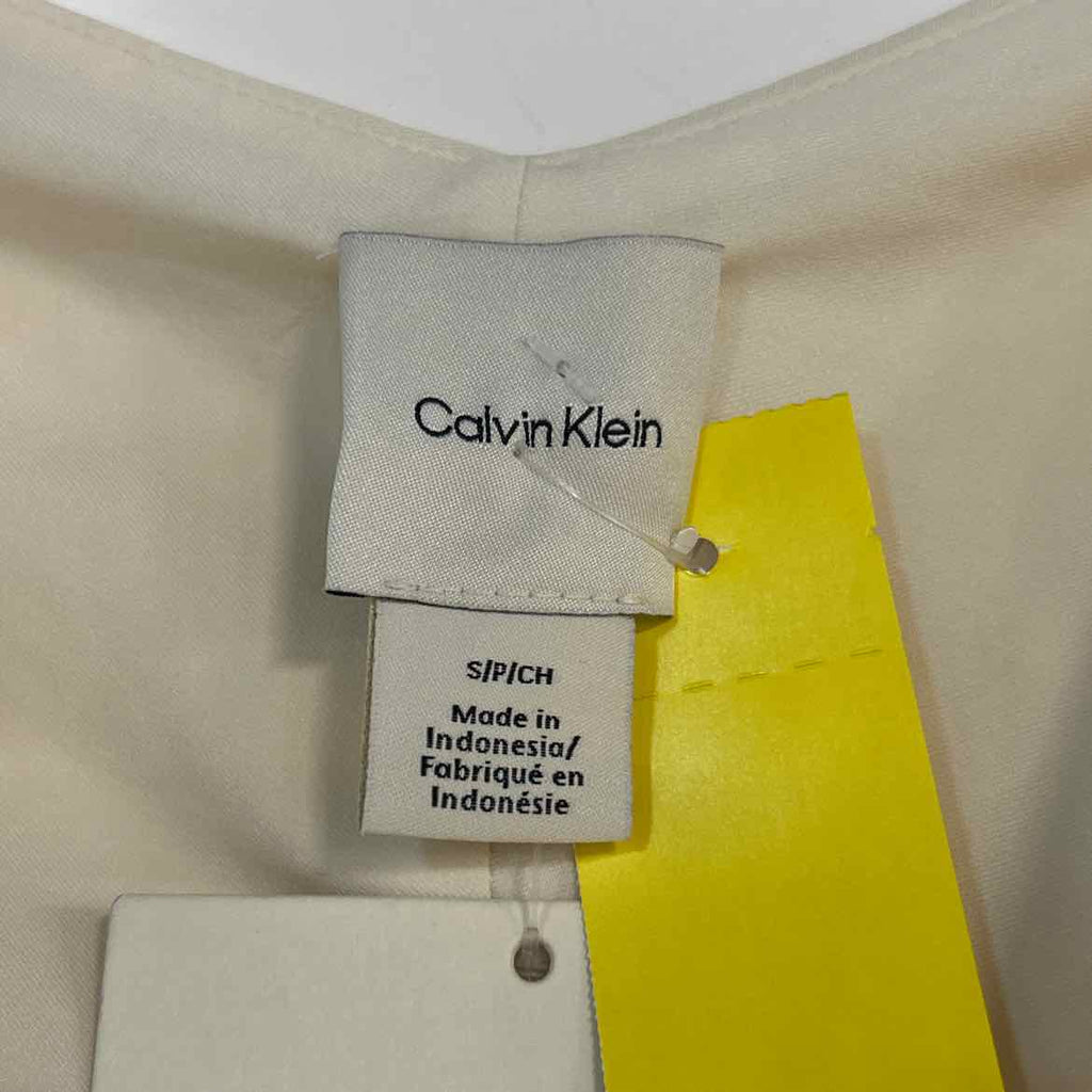 Calvin Klein Size S Off White New Dress