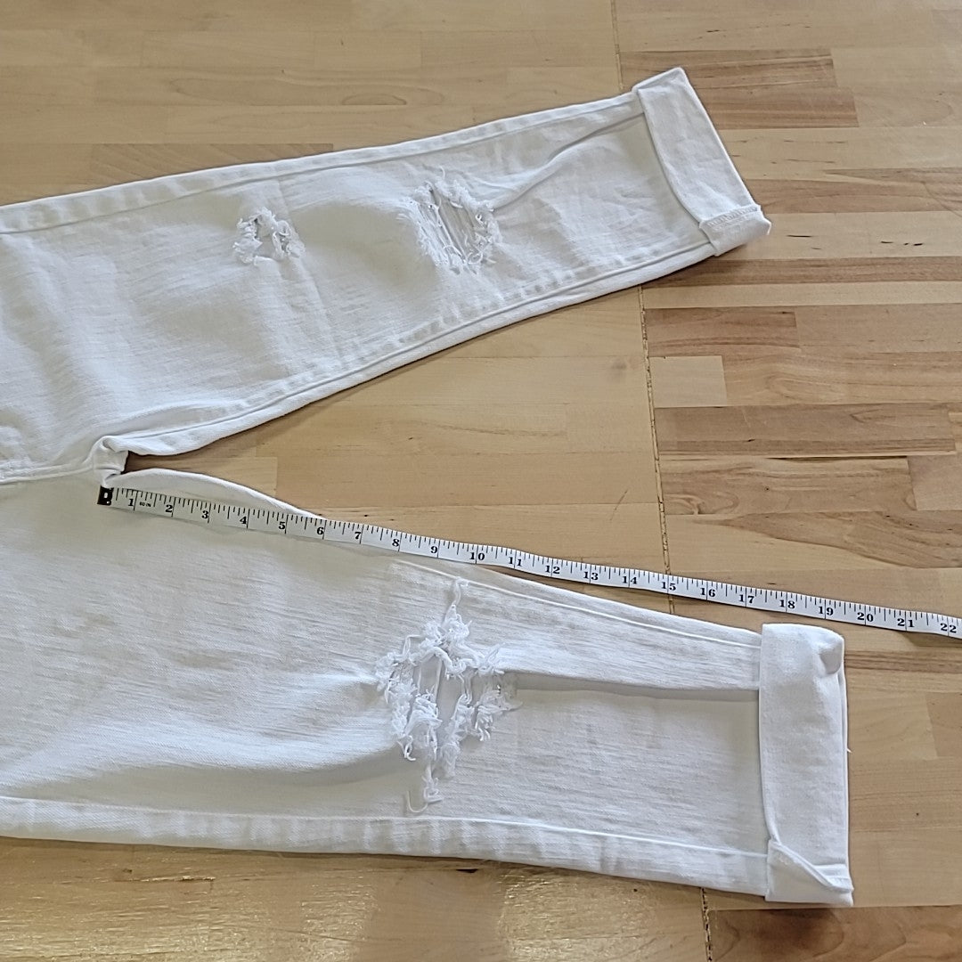 Adriano Goldschmied Size 27 White Jeans