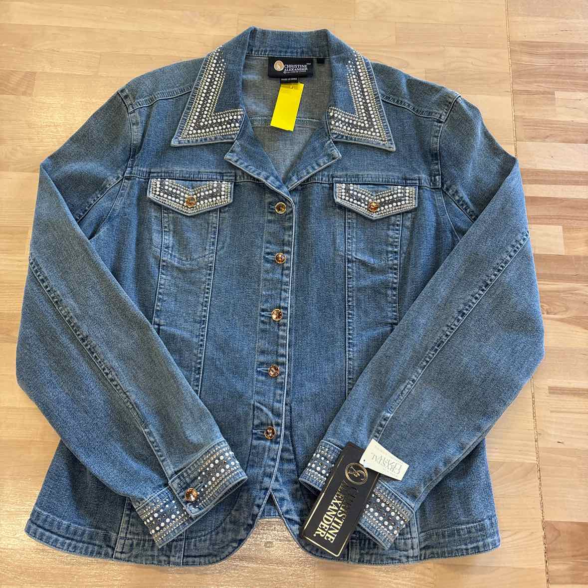 Christine Alexander Size XL Denim Jacket