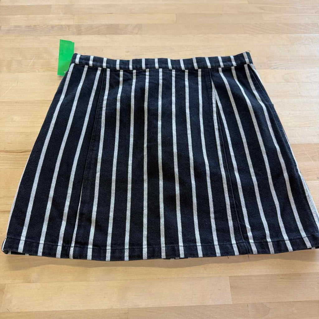Hurley Juniors' Sloan Button-Front Mini Skirt - Black