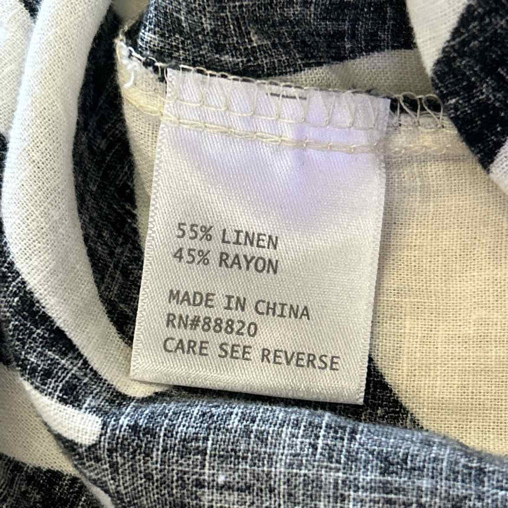 Rachel Zoe Size XL Black White Preloved Pants
