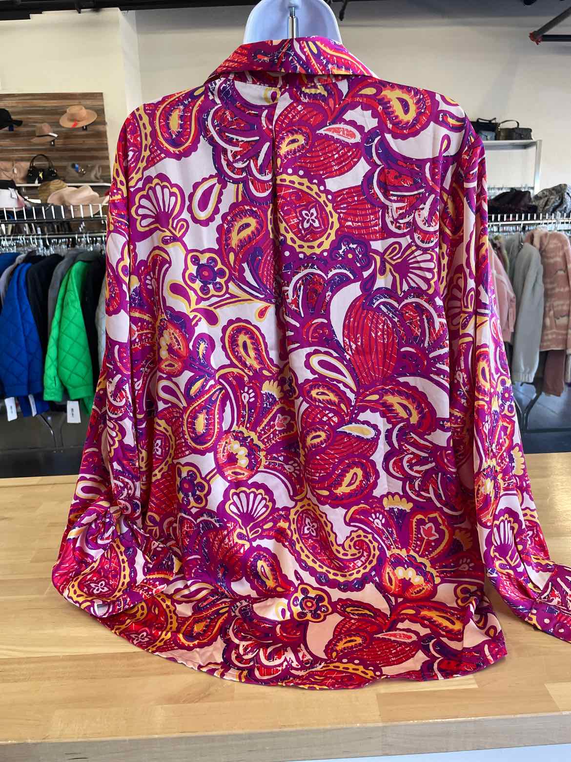 Haver Size XL Multi-Color Button Down Shirt