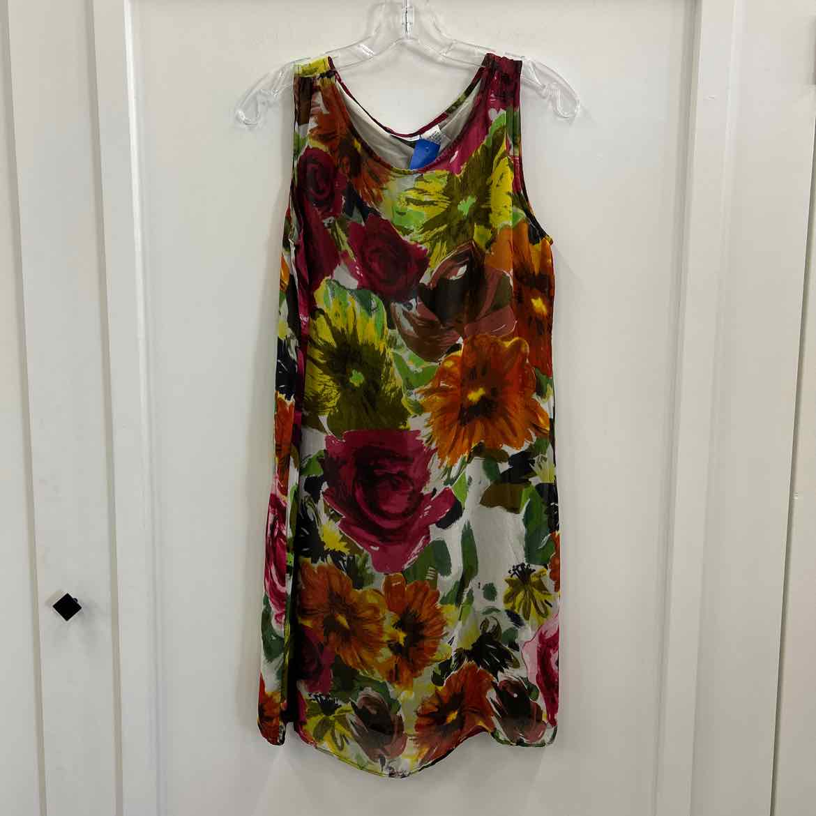 Newport News Size 12 Multi - Sumer Mesh Dress