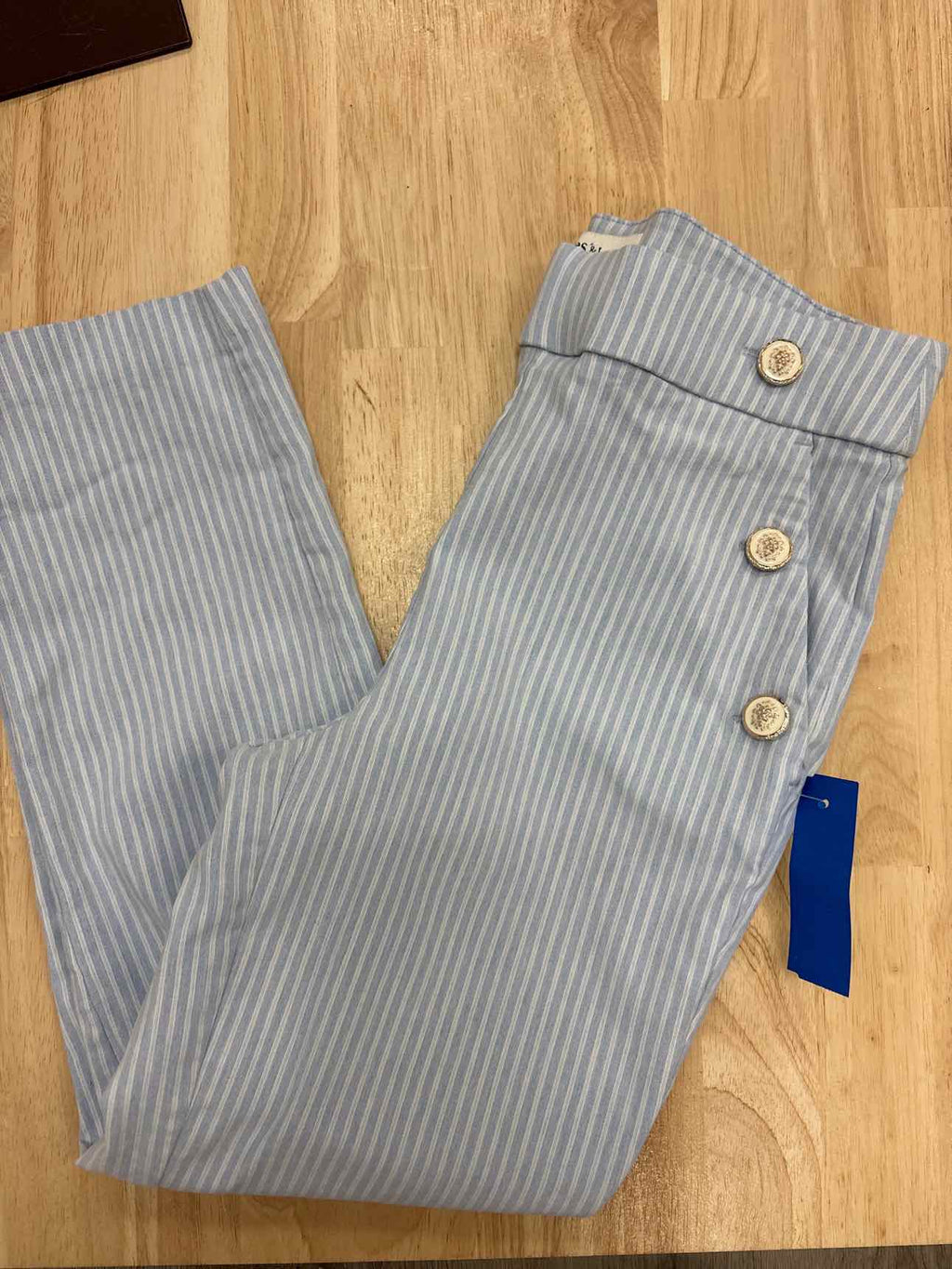 Jules & Leopold Size SP Blue White Preloved Pants