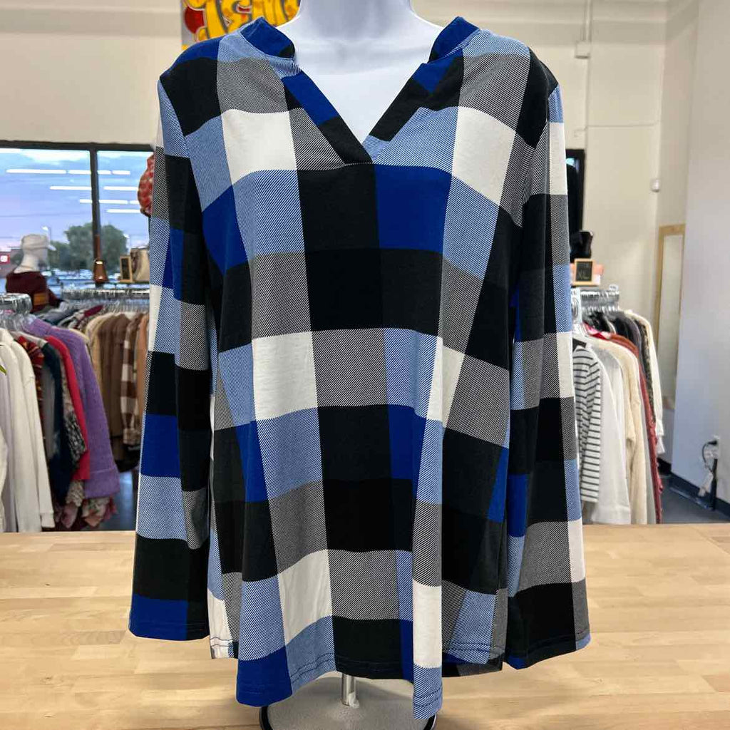 Dokotoo Size L Blue Longsleeve