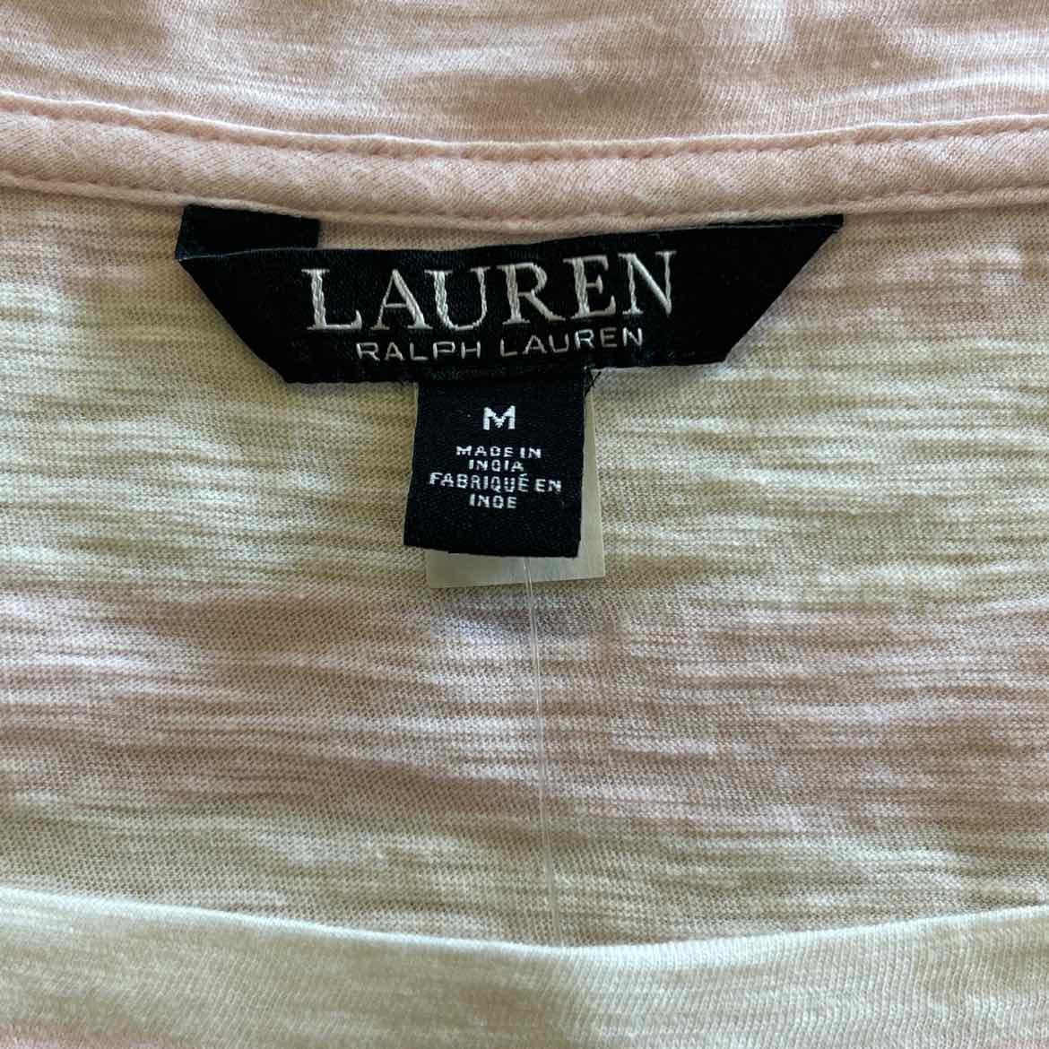 Ralph Lauren Size M Pink T-shirt