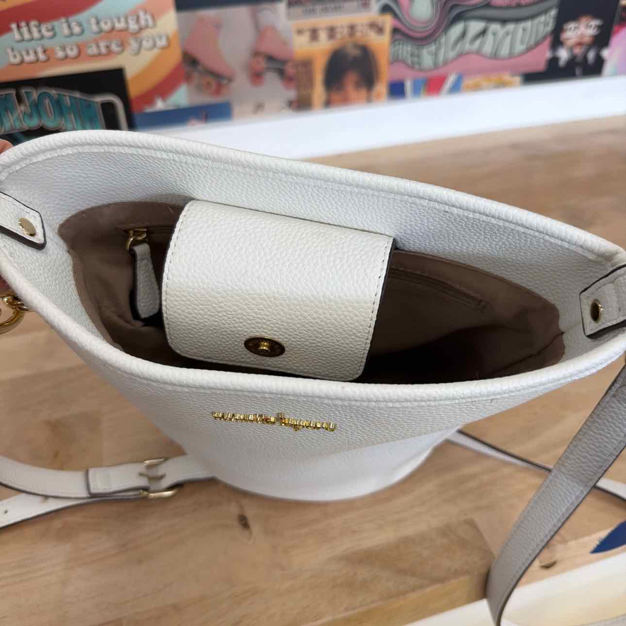 Nanette Lepore White Preloved Handbag