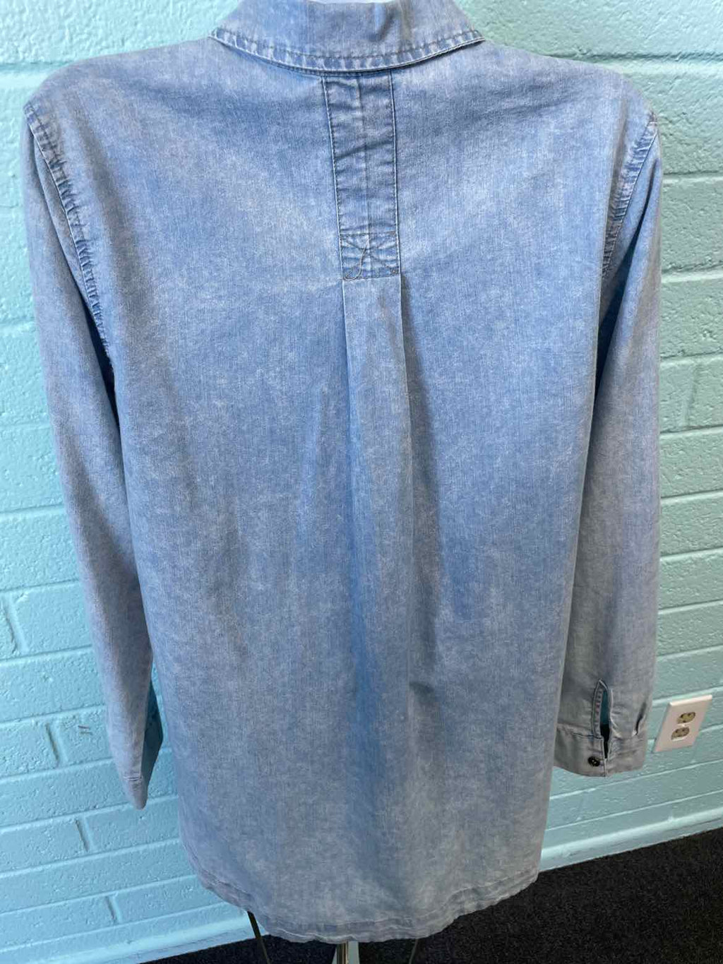 Love Notes Size S Blue Blouse