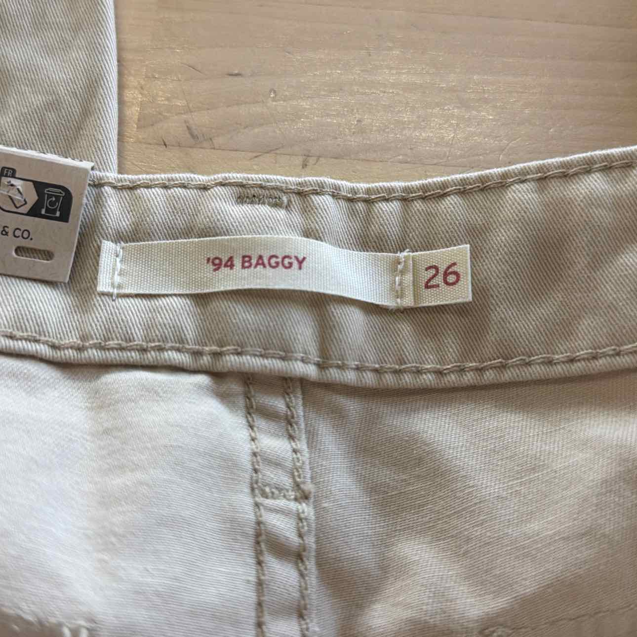 Levi's(r) Womens 94 Baggy Cargo Women's Jeans Safari : 26 30, Cotton
