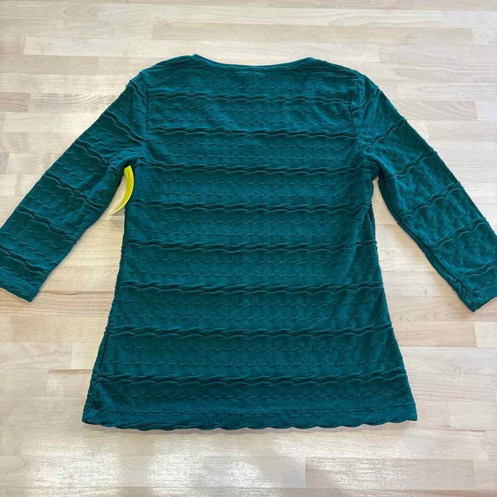 Croft&Barrow Size PXS Green Blouse