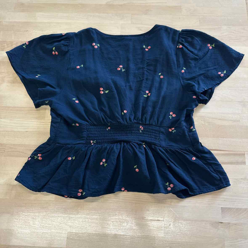 Old Navy Size L Navy Blouse