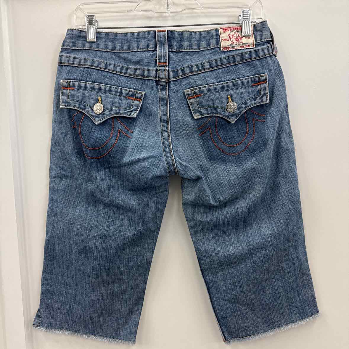 True Religion Size 29 Blue Shorts