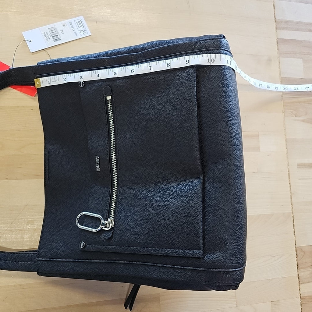 Dkny Nala Medium Hobo - Black/silver