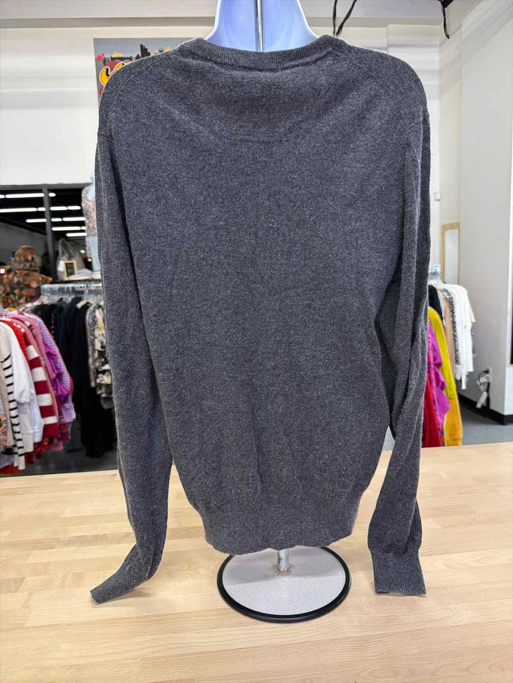 Johnston & Murphy Size S Gray Sweatshirt