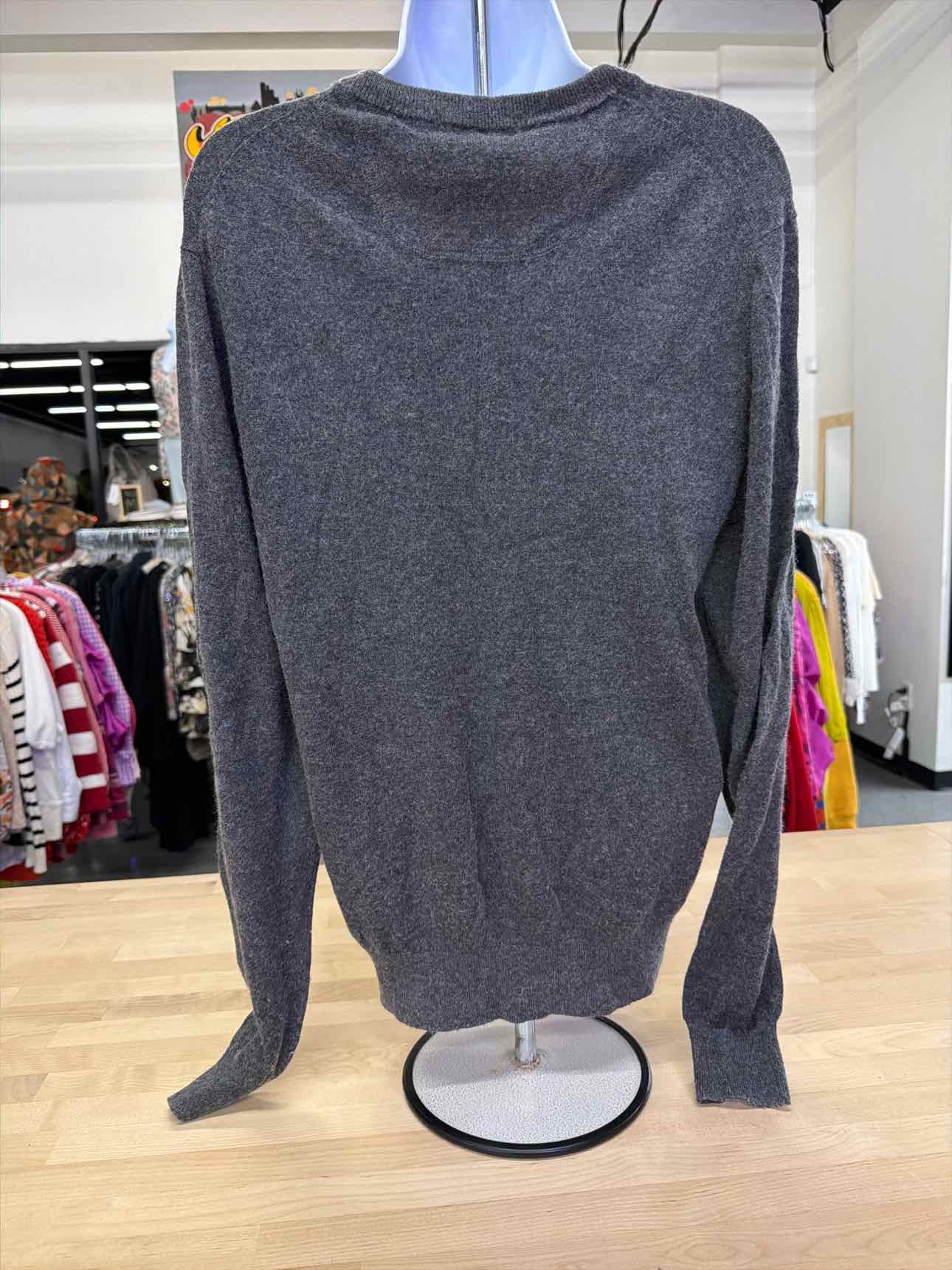 Johnston & Murphy Size S Gray Sweatshirt