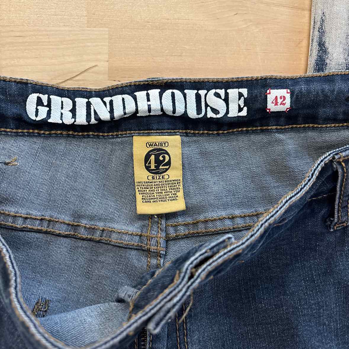 grindhouse Men's Size 42 Blue MENS Jeans
