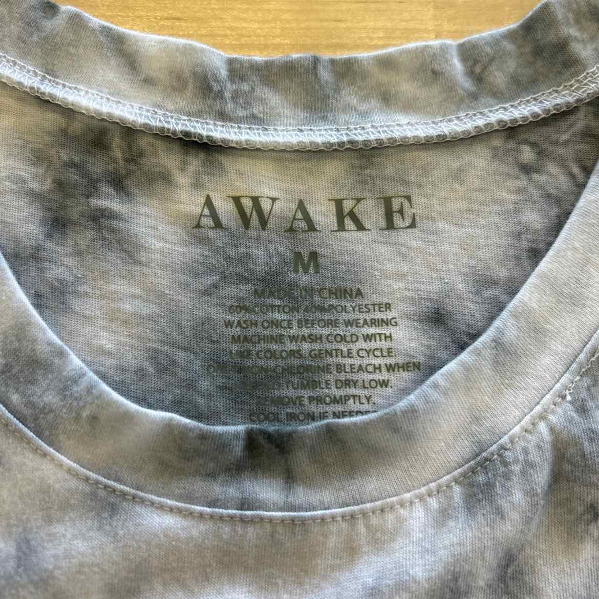 Awake Size M Blue Tank