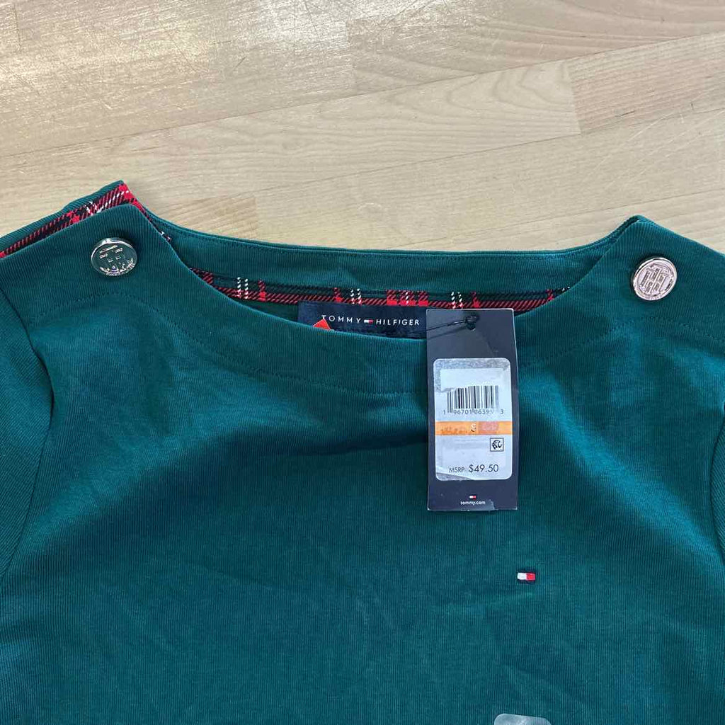 Tommy Hilfiger Size S Green New Long Sleeve