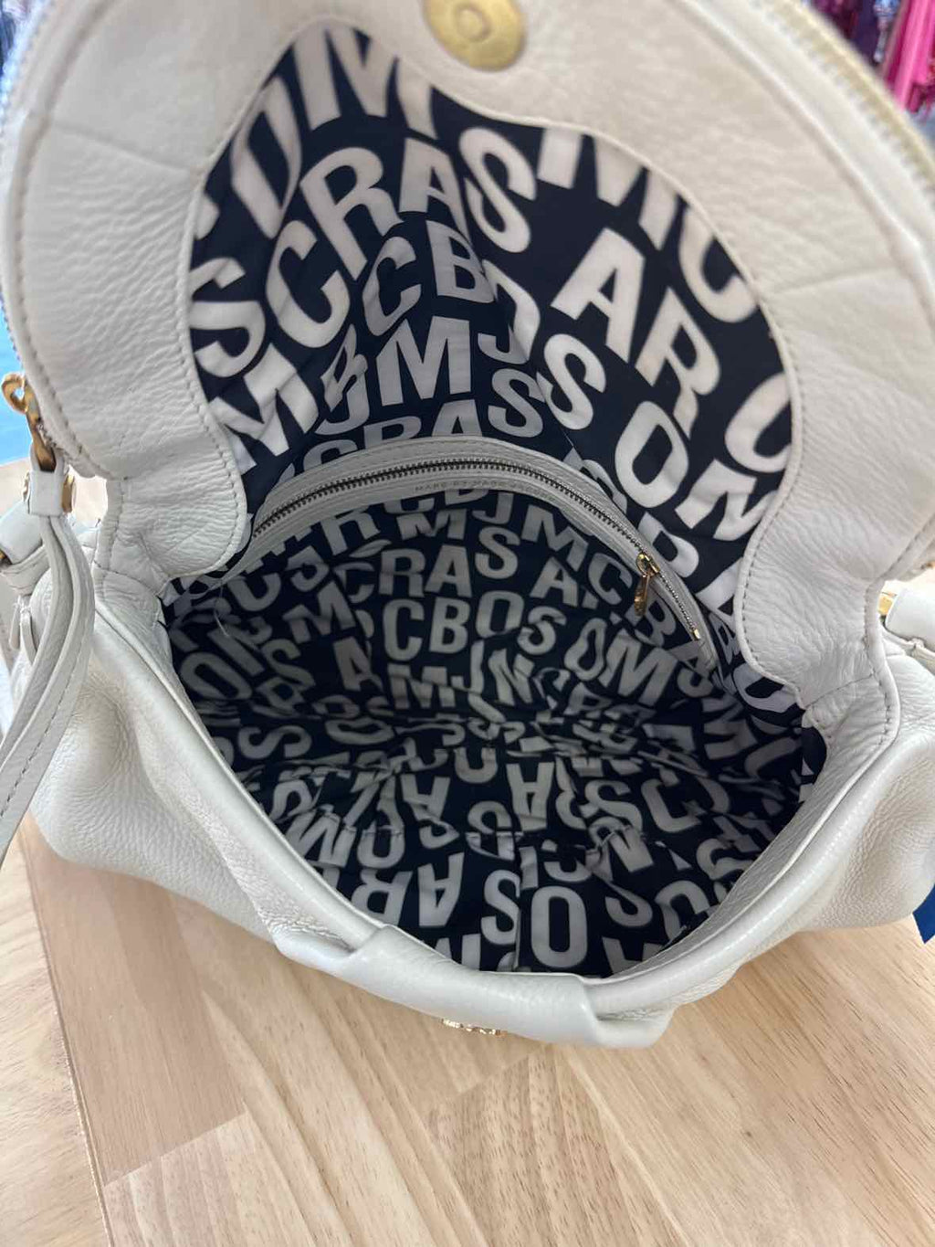 Marc Jacobs White Tote Purse