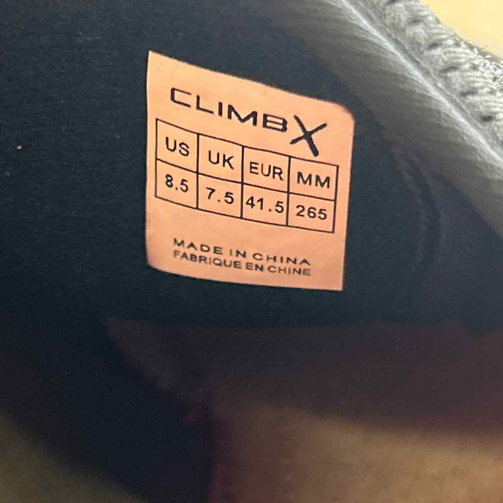 Climb X Size 8.5 Black/Red Misc. Shoes