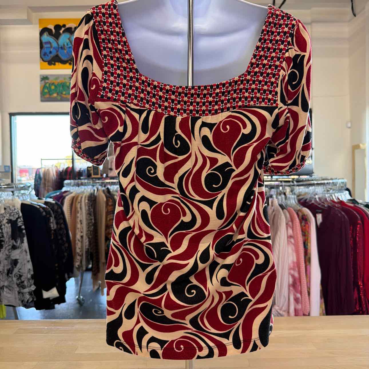 Daytrip Size M Red Used Blouse