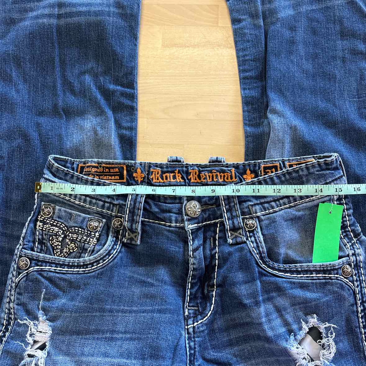 Rock Revival Size 31 Blue MENS Pants