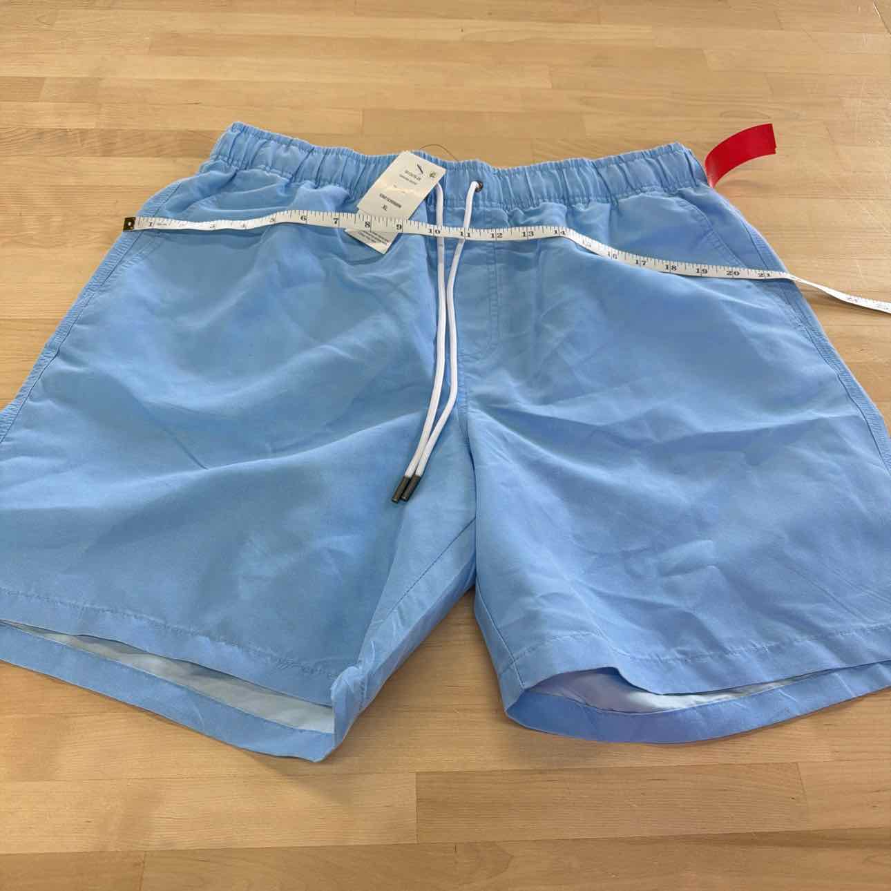 Cotton on Men's XL Kahuna Drawstring Shorts - Pale Blue