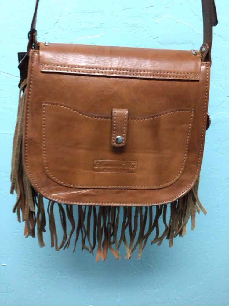 American West Beige Handbag