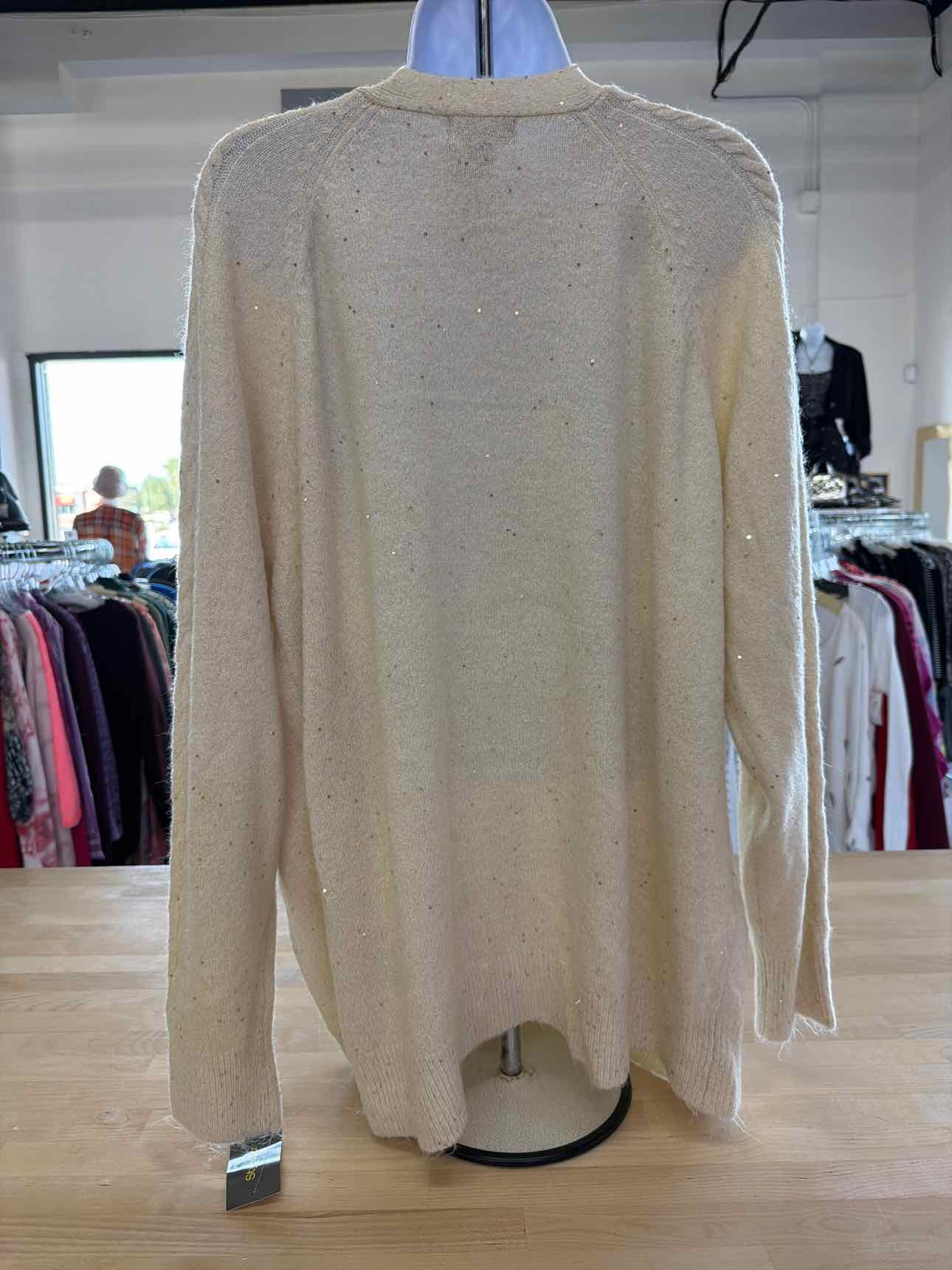 Style & Co. Size 2X Beige New Cardigan