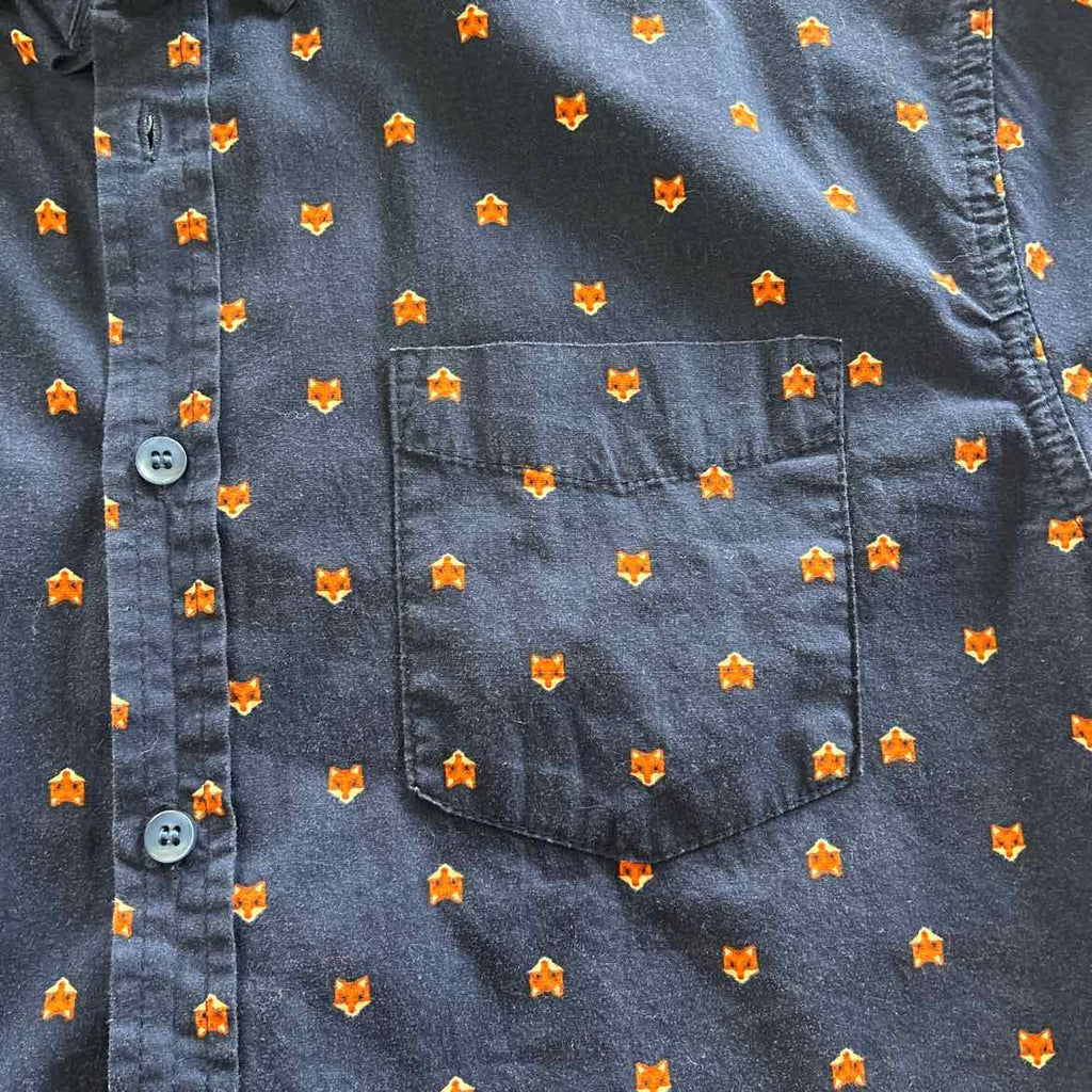San Francisco Size M Navy Preloved MENS Button Down Shirt