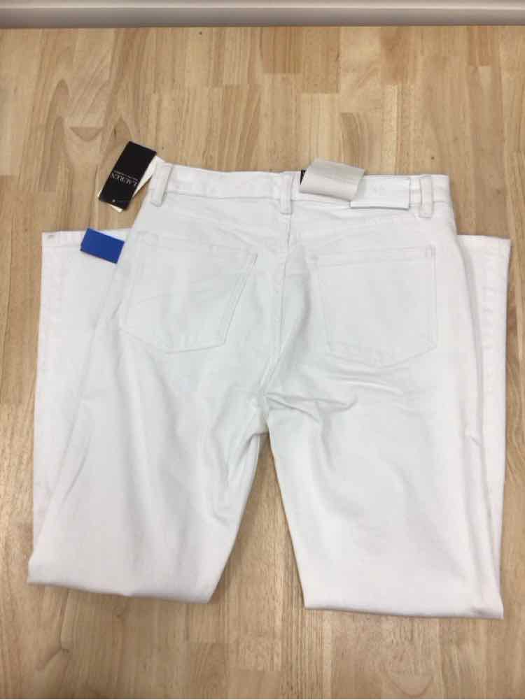 Ralph Lauren Size 4 White New Jeans