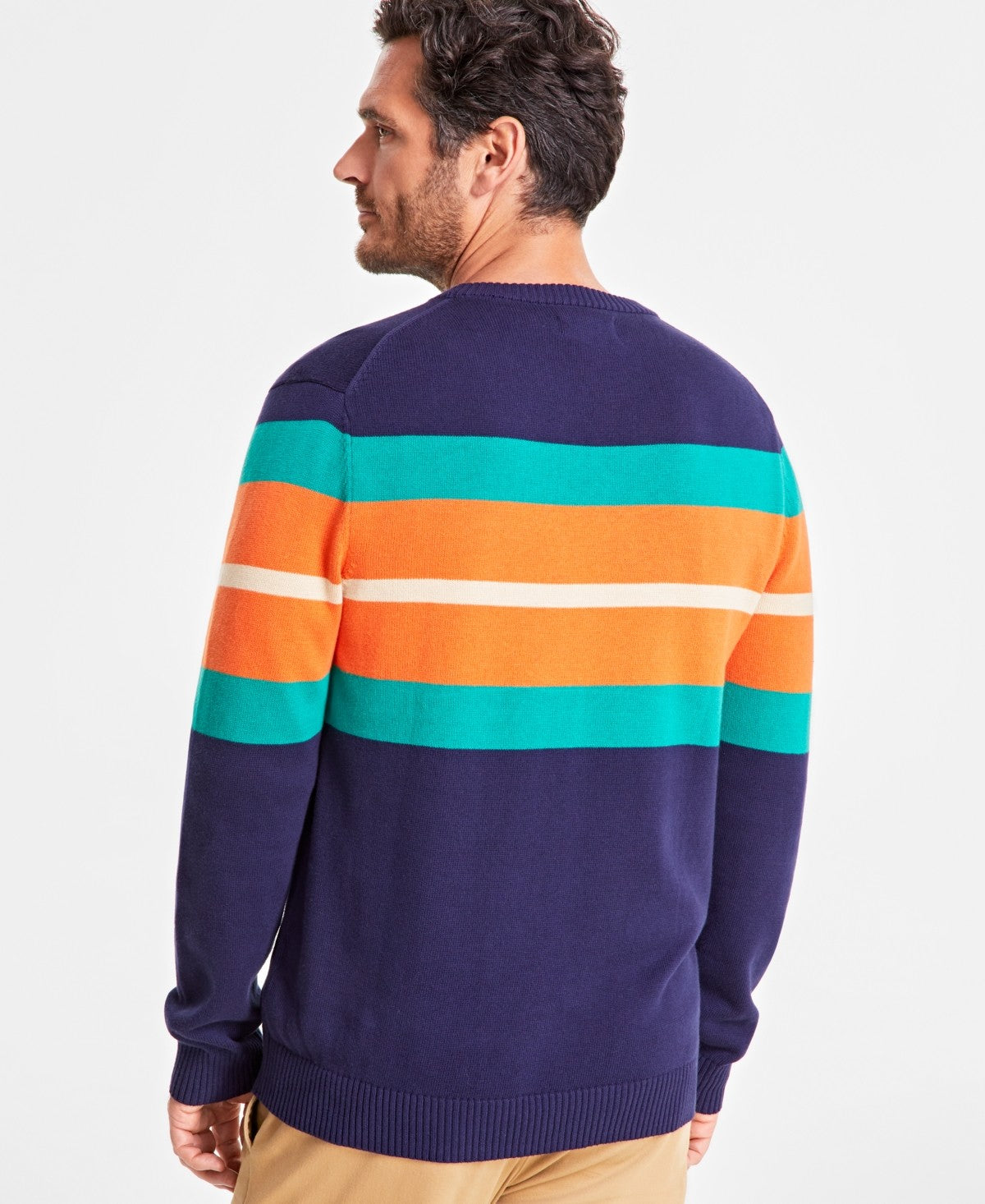 Club Room Men's Block Stripe Sweater